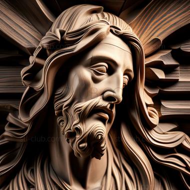 3D model st jesus (STL)